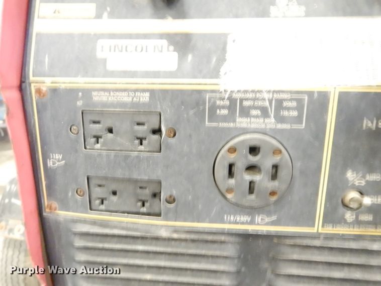 image for item DL2708 Lincoln Ranger 8  welder/generator