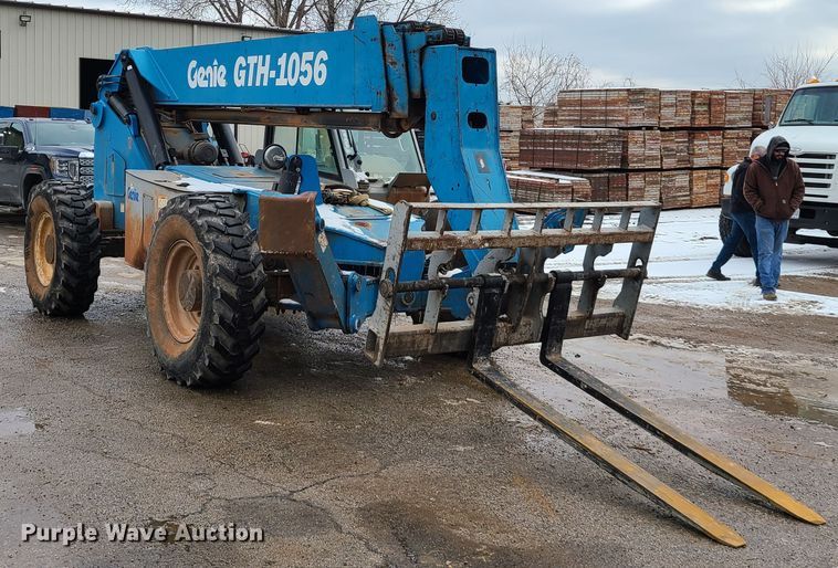 image for item FW9693 2008 Genie GTH-1056  telehandler