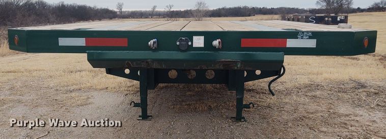 image for item FY9820 2014 Ironmen Industries  drop deck equipment trailer