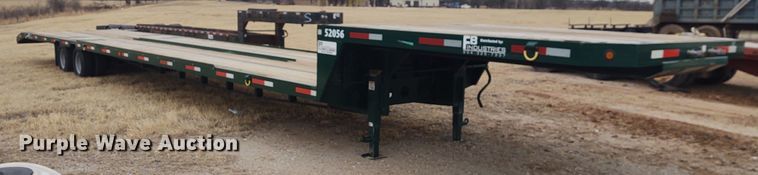 image for item FY9820 2014 Ironmen Industries  drop deck equipment trailer