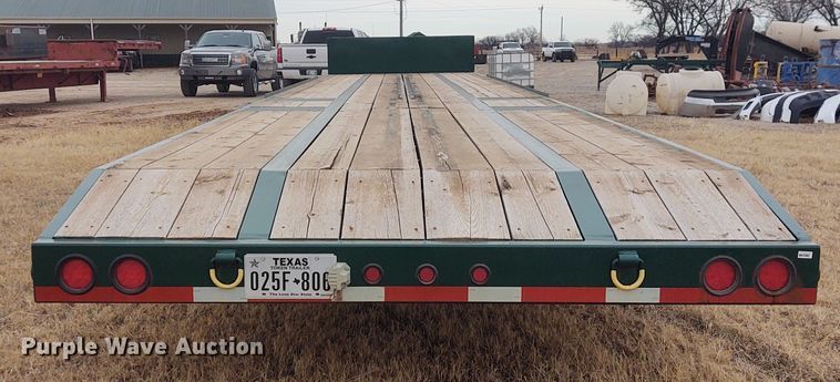image for item FY9820 2014 Ironmen Industries  drop deck equipment trailer