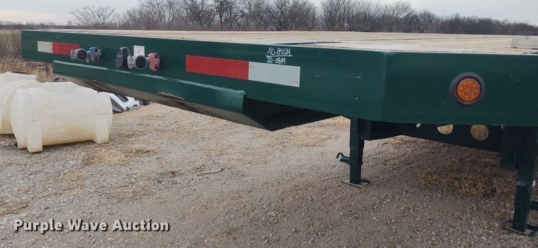 image for item FY9820 2014 Ironmen Industries  drop deck equipment trailer