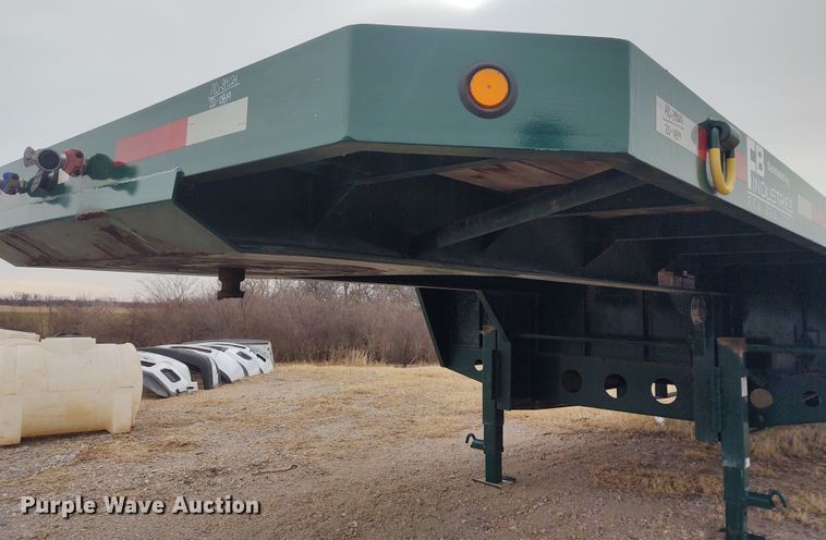 image for item FY9820 2014 Ironmen Industries  drop deck equipment trailer