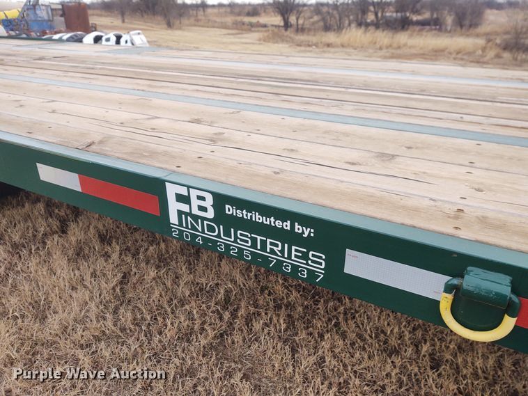 image for item FY9820 2014 Ironmen Industries  drop deck equipment trailer