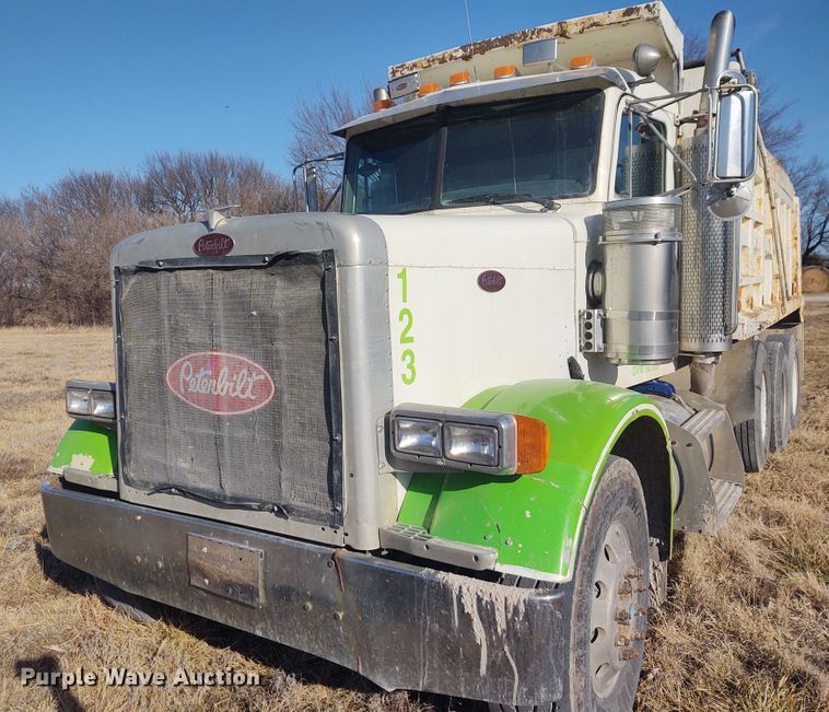 image for item FY9832 2002 Peterbilt 379  dump truck