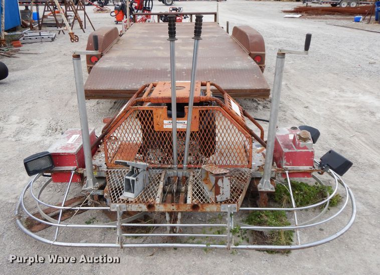 image for item GG9311 Razorback power trowel