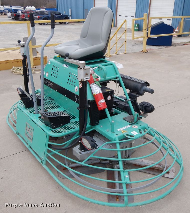 image for item GG9312 2017 Whiteman HHNG5 power trowel