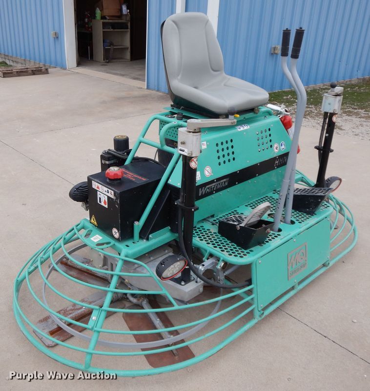 image for item GG9312 2017 Whiteman HHNG5 power trowel