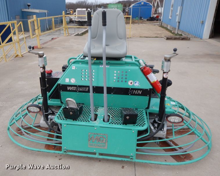 image for item GG9313 2017 Whiteman HHNG5 power trowel