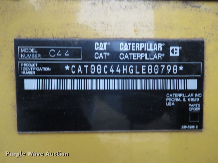 image for item GT9474 2009 Caterpillar XQ60-6  generator