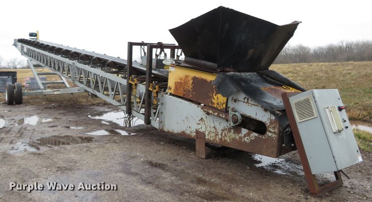 image for item GT9475 TCI 30X80RAD  radial stacking conveyor