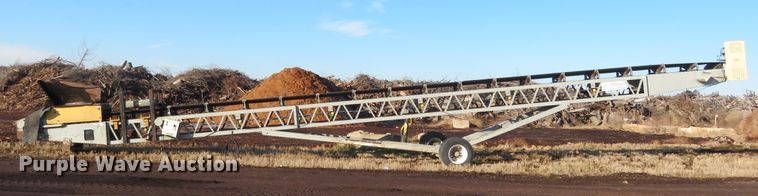 image for item GT9475 TCI 30X80RAD  radial stacking conveyor