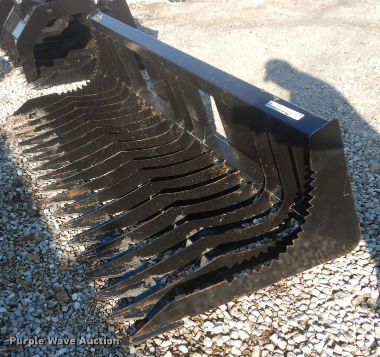 image for item GT9542 80"W skid steer rock bucket