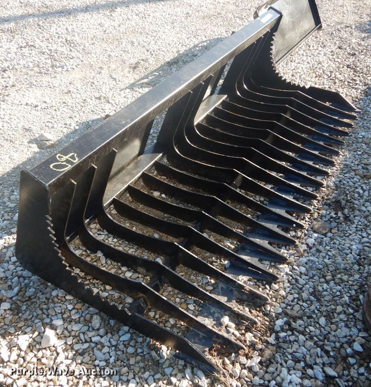 image for item GT9542 80"W skid steer rock bucket