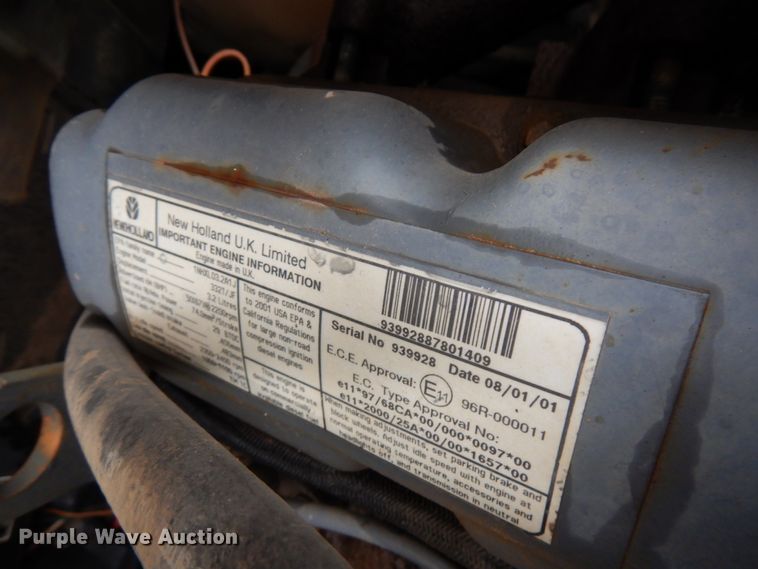 image for item HD9231 2001 New Holland LS180  skid steer loader