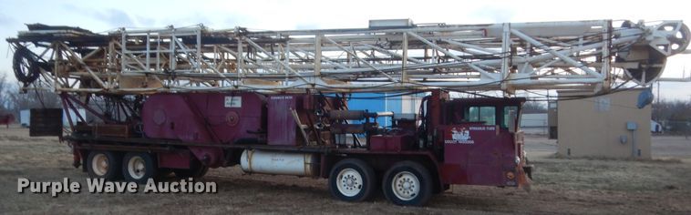 image for item HG9791 1980 Cabot Franks Explorer III  well service truck