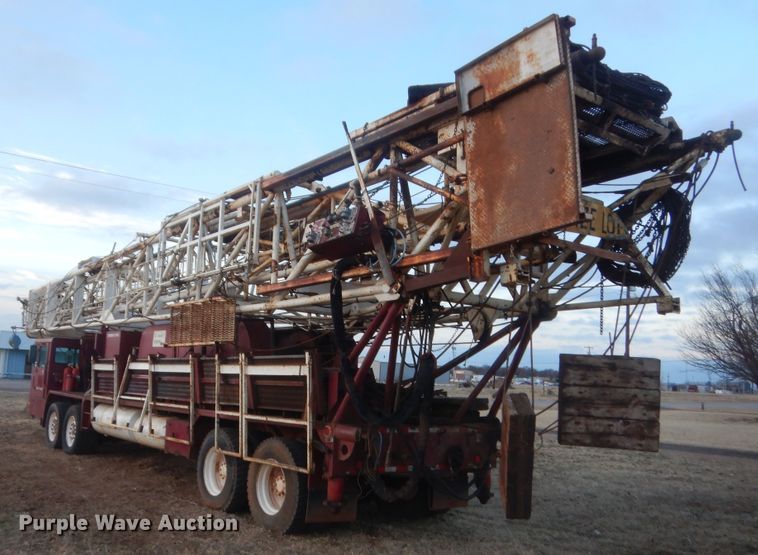 image for item HG9791 1980 Cabot Franks Explorer III  well service truck