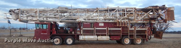 image for item HG9791 1980 Cabot Franks Explorer III  well service truck