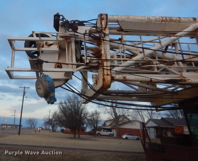 image for item HG9791 1980 Cabot Franks Explorer III  well service truck