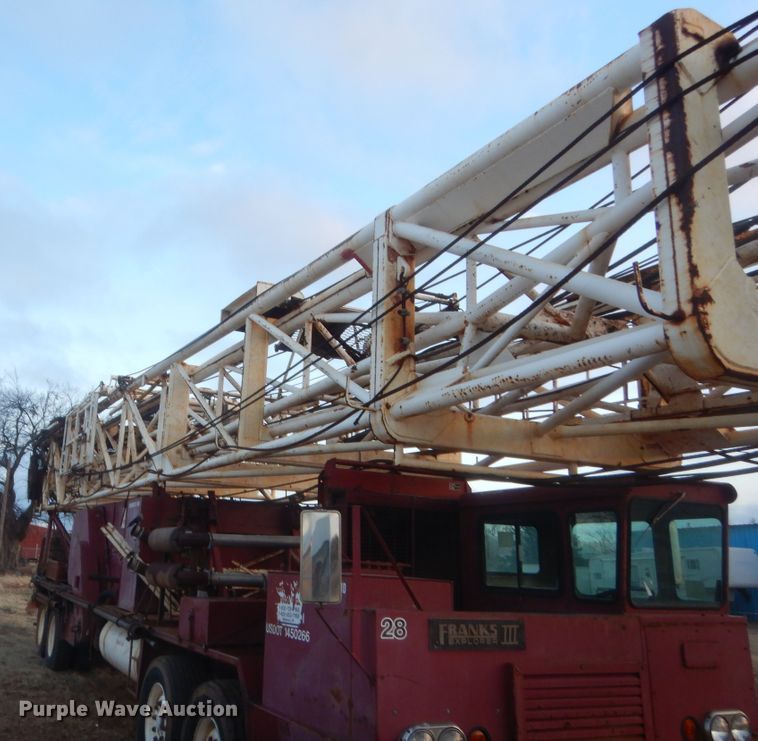 image for item HG9791 1980 Cabot Franks Explorer III  well service truck