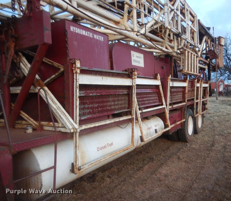 image for item HG9791 1980 Cabot Franks Explorer III  well service truck