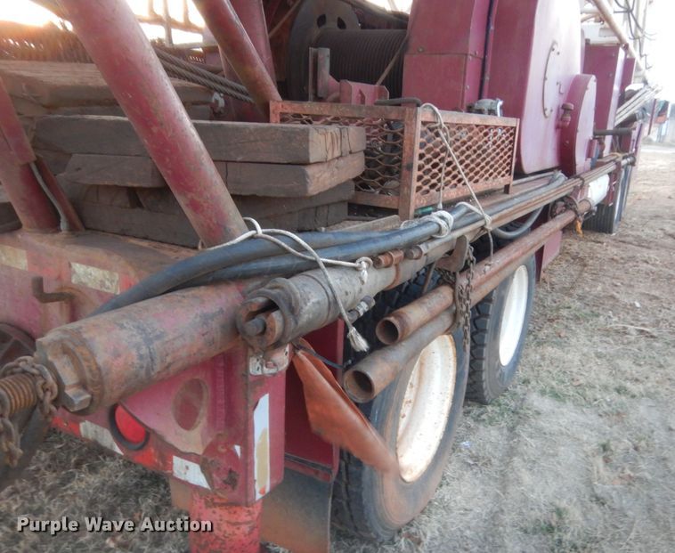 image for item HG9791 1980 Cabot Franks Explorer III  well service truck