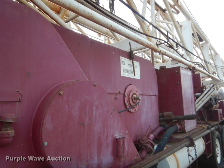 image for item HG9791 1980 Cabot Franks Explorer III  well service truck