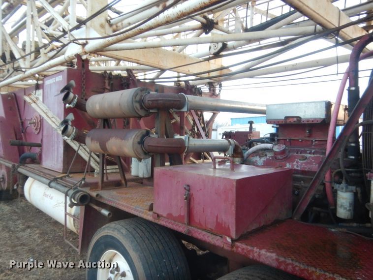 image for item HG9791 1980 Cabot Franks Explorer III  well service truck