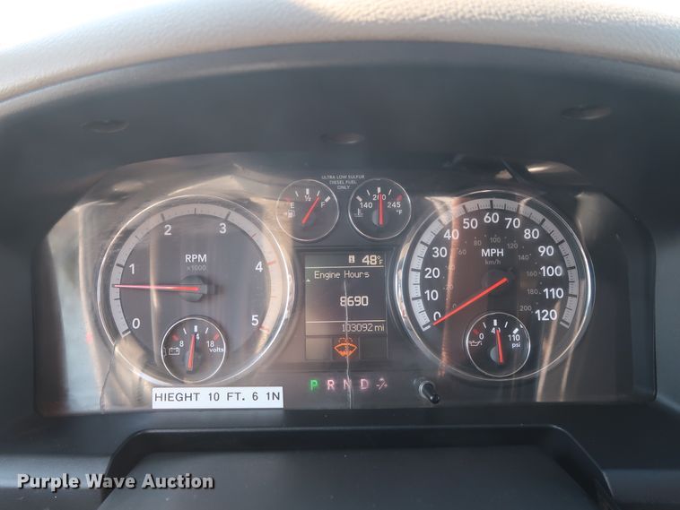 image for item HK9646 2011 Dodge Ram 5500HD  vacuum truck