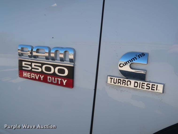 image for item HK9646 2011 Dodge Ram 5500HD  vacuum truck