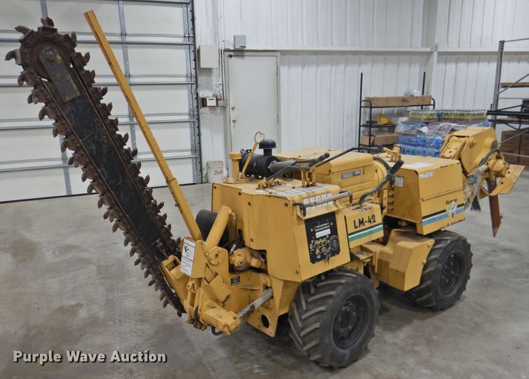 image for item HN9088 1997 Vermeer LM42  trencher