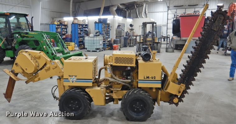 image for item HN9088 1997 Vermeer LM42  trencher