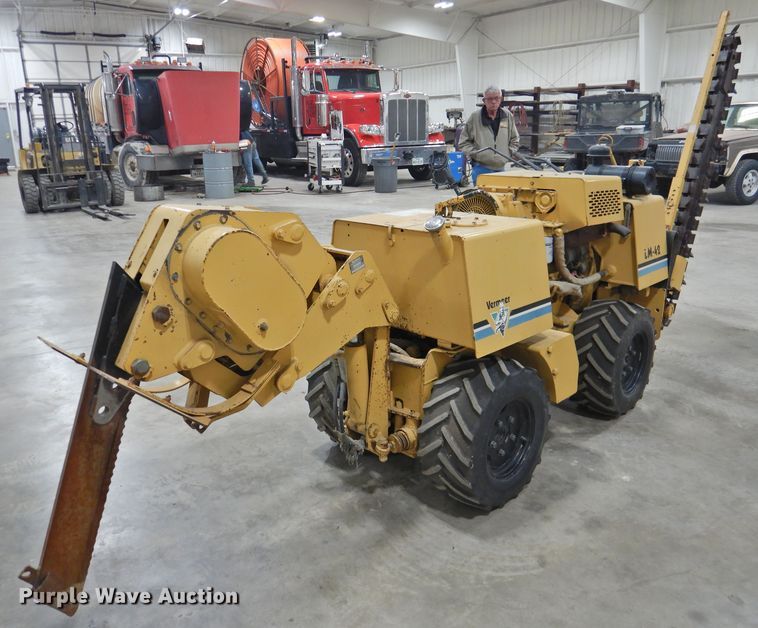 image for item HN9088 1997 Vermeer LM42  trencher