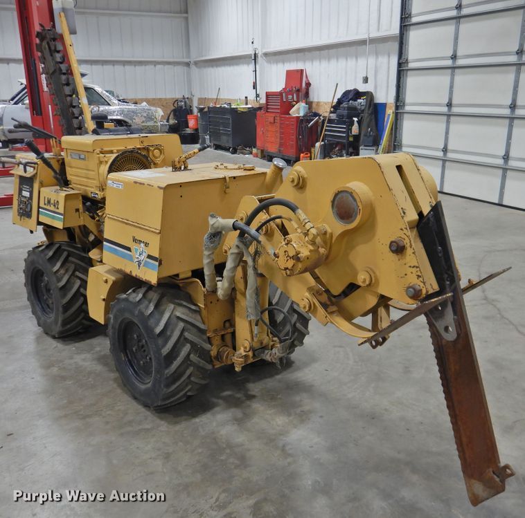 image for item HN9088 1997 Vermeer LM42  trencher