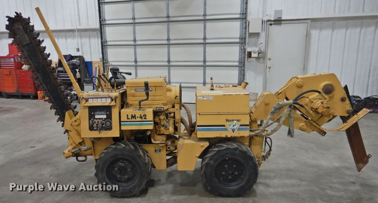image for item HN9088 1997 Vermeer LM42  trencher