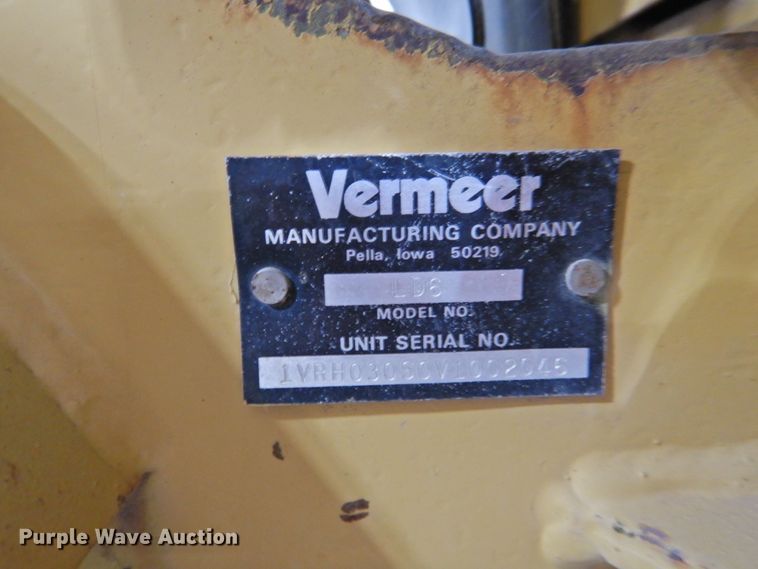 image for item HN9088 1997 Vermeer LM42  trencher