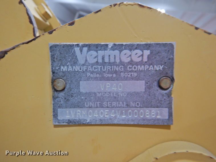 image for item HN9088 1997 Vermeer LM42  trencher