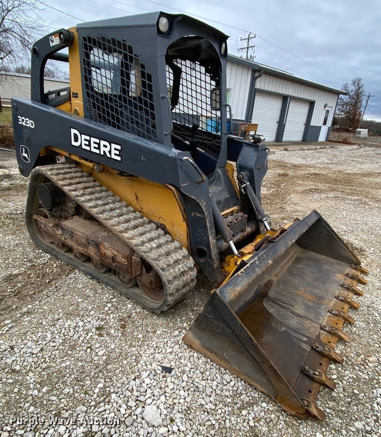 image for item HR9349 2012 John Deere 323DT  tracked skid steer loader