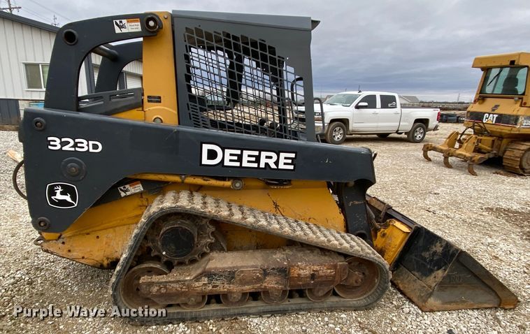 image for item HR9349 2012 John Deere 323DT  tracked skid steer loader