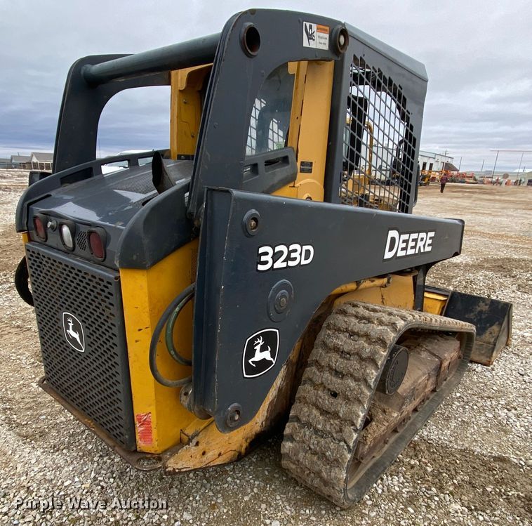 image for item HR9349 2012 John Deere 323DT  tracked skid steer loader