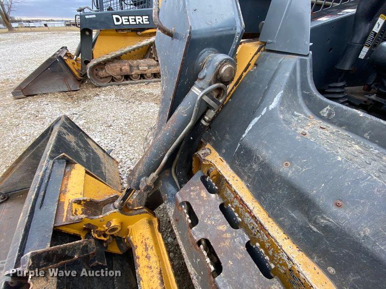 image for item HR9349 2012 John Deere 323DT  tracked skid steer loader