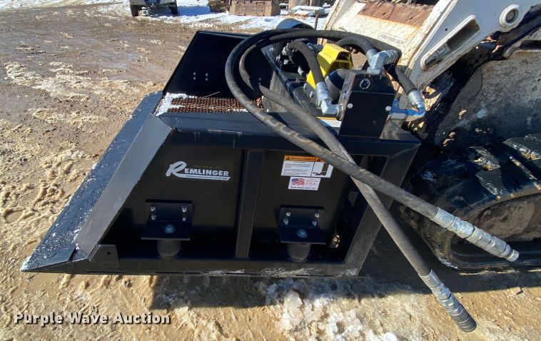 image for item HR9410 Rimlinger skid steer screening bucket