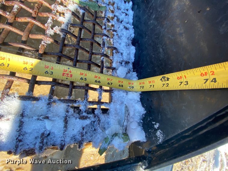 image for item HR9410 Rimlinger skid steer screening bucket