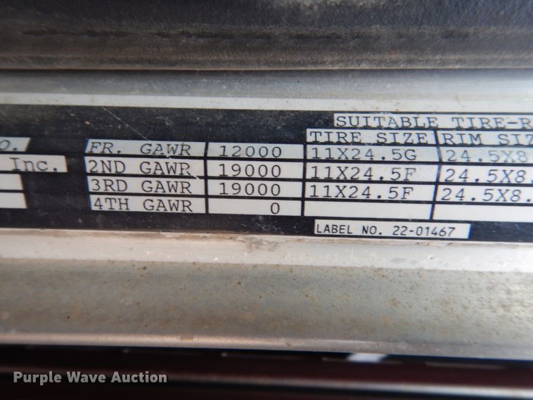 image for item HS9769 1991 Peterbilt 379  dump truck