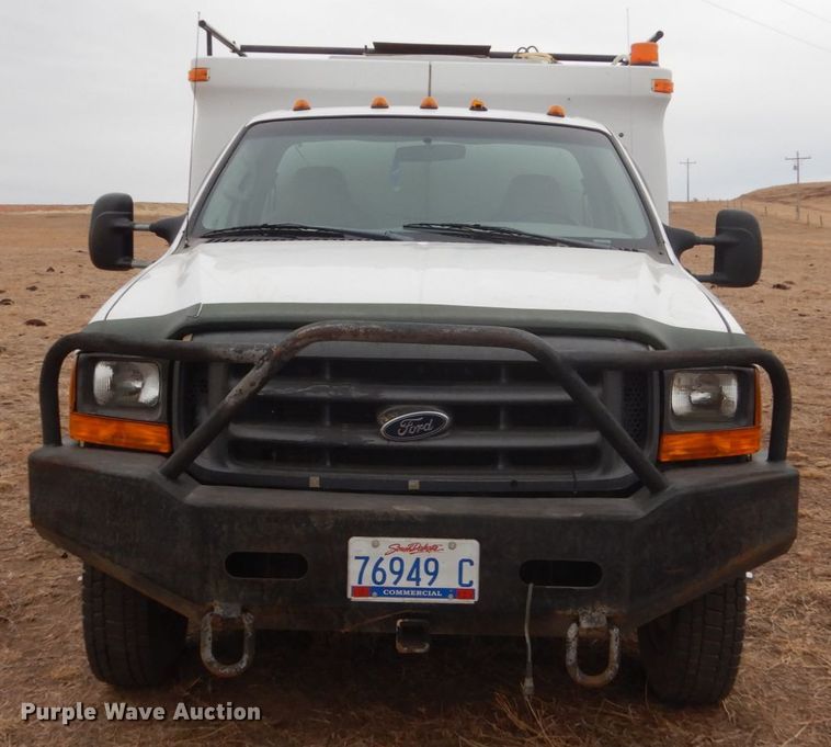 image for item HS9771 1999 Ford F450 Super Duty  service / utility truck with crane