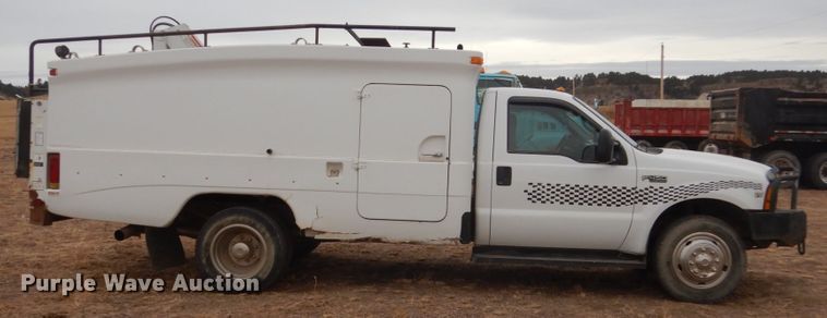 image for item HS9771 1999 Ford F450 Super Duty  service / utility truck with crane