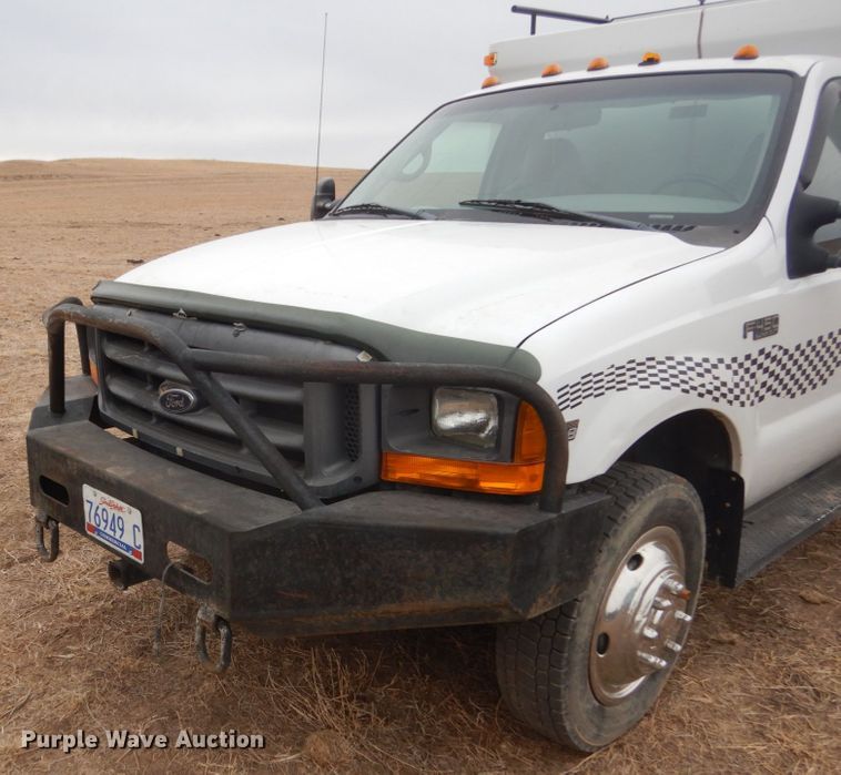 image for item HS9771 1999 Ford F450 Super Duty  service / utility truck with crane