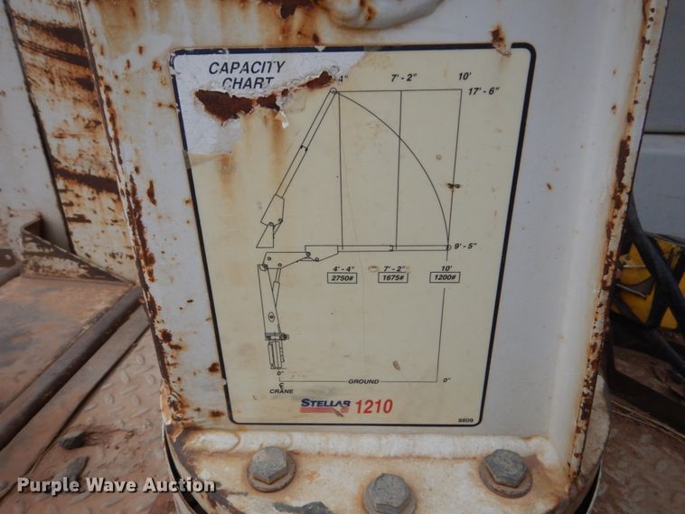 image for item HS9771 1999 Ford F450 Super Duty  service / utility truck with crane