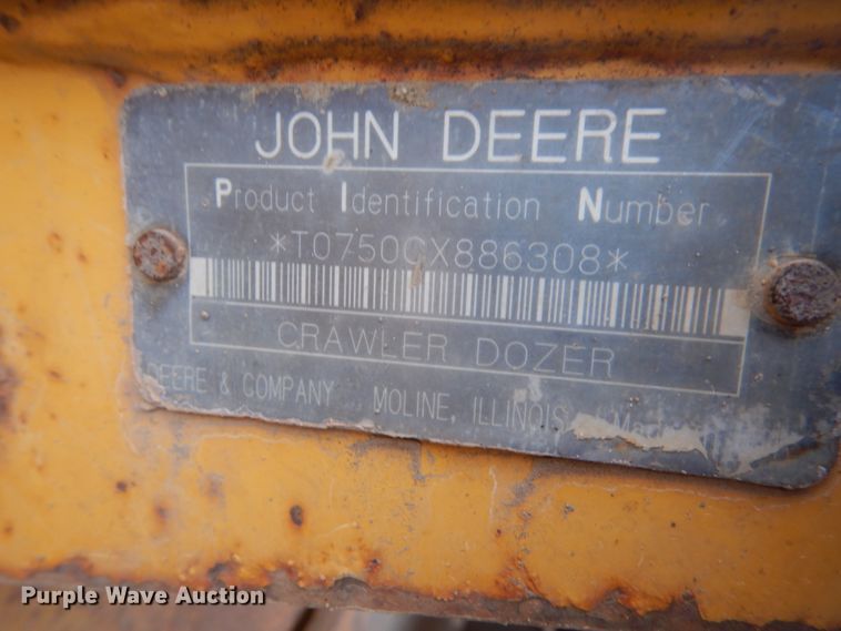 image for item HS9772 2000 John Deere 750C LGP  Series II dozer