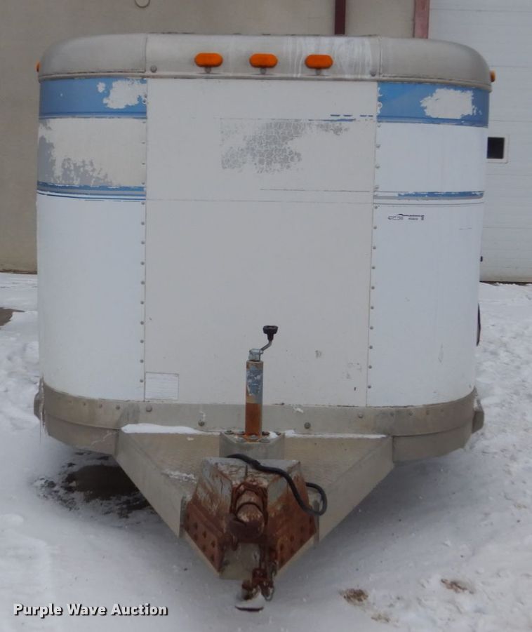 image for item HS9829 1995 Sooner enclosed cargo trailer